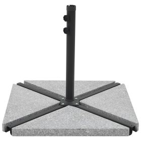 Umbrella Weight Plate Granite 33.1 lb Triangular Gray