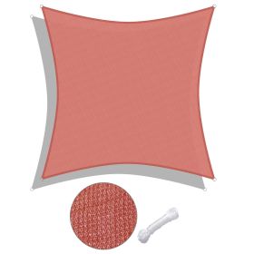 16'x16' Square Sun Shade Sail/Red