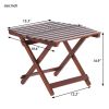 WOOD FOLDING TABLE