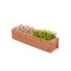 Garden Lawn Fir Wood Planter Box with Drainage Holes