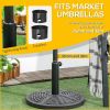 Outdoor Garden Pool Heavy Duty Round Umbrella Base